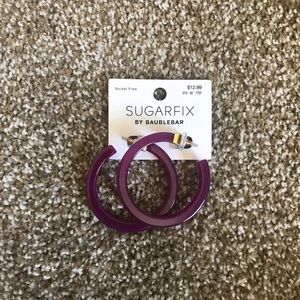 Sugarfix by Baublebar Purple Earrings